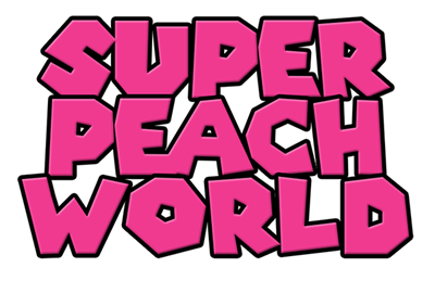 Super Peach World - Clear Logo Image