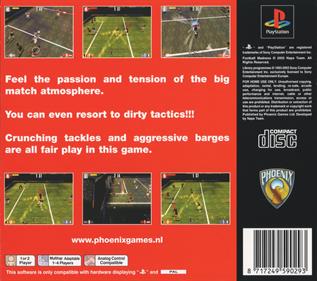 Football Madness - Box - Back Image