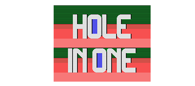 Hole In One - Clear Logo Image