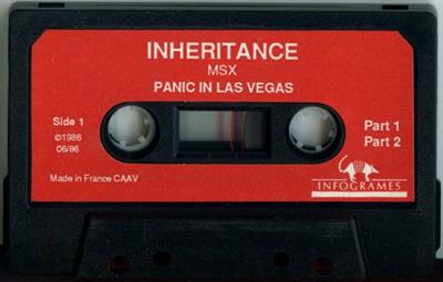 The Inheritance: Panic in Las Vegas - Cart - Front Image
