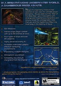 AquaNox 2: Revelation - Box - Back Image