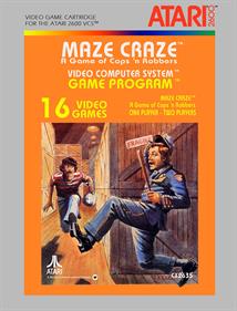 Maze Craze: A Game of Cops 'n Robbers - Fanart - Box - Front