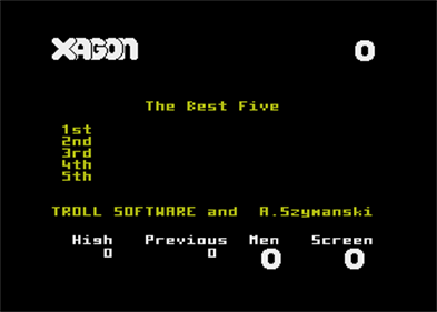 Xagon - Screenshot - Game Title Image