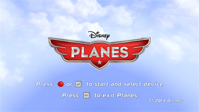 Planes - Screenshot - Game Title Image