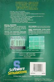 Pure-Stat Football - Box - Back Image