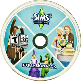 The Sims 3: Generations - Disc Image