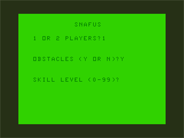 Snafus - Screenshot - Game Select Image