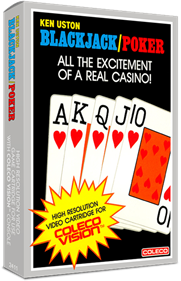 Ken Uston Blackjack/Poker - Box - 3D Image