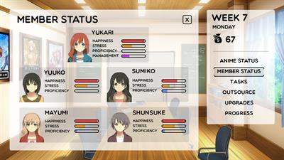 Anime Studio Simulator - Screenshot - Gameplay Image