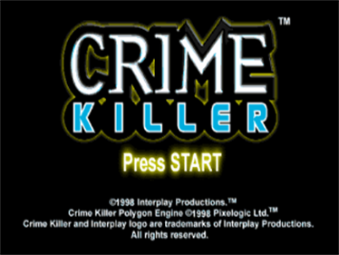 Crime Killer - Screenshot - Game Title Image