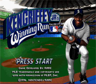 Ken Griffey Jr.'s Winning Run - Screenshot - Game Title Image