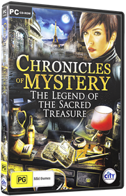 Chronicles of Mystery: The Legend of the Sacred Treasure - Box - 3D Image