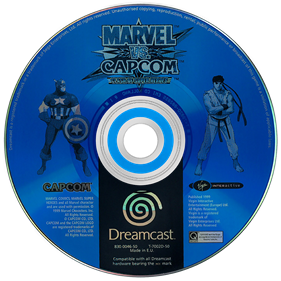 Marvel vs. Capcom: Clash of Super Heroes - Disc Image