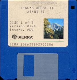 King's Quest II: Romancing The Throne - Disc Image