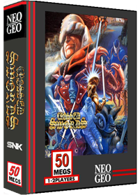 Crossed Swords - Box - 3D Image