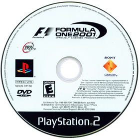 Formula One 2001 - Disc Image