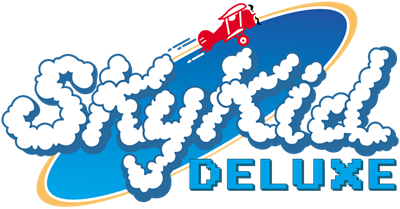 Sky Kid Deluxe - Clear Logo Image