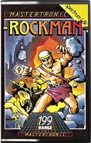 Rockman (Mastertronic) - Box - Front - Reconstructed Image