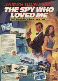 James Bond 007: The Spy Who Loved Me - Advertisement Flyer - Front Image