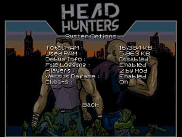 Head Hunters - Screenshot - Game Select Image