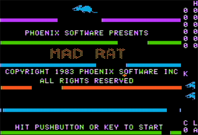 Mad Rat - Screenshot - Game Title Image
