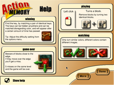 Action Memory - Screenshot - Gameplay Image