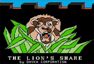 The Lion's Share - Screenshot - Game Title Image