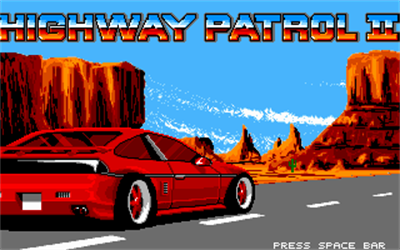 Highway Patrol II - Screenshot - Game Title Image