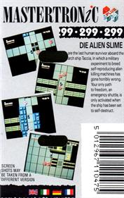 Die Alien Slime - Box - Back Image
