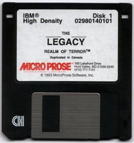 The Legacy: Realm of Terror - Disc Image