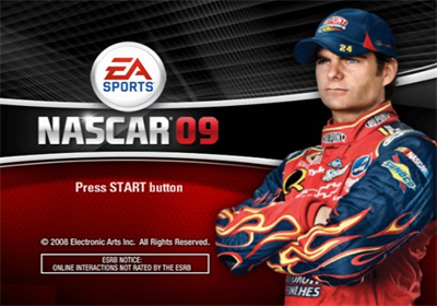 NASCAR 09 - Screenshot - Game Title Image