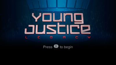 Young Justice: Legacy - Screenshot - Game Title Image