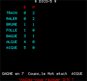 Dico 5 - Screenshot - Gameplay Image