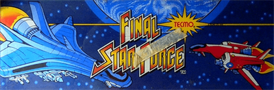 Final Star Force - Arcade - Marquee Image