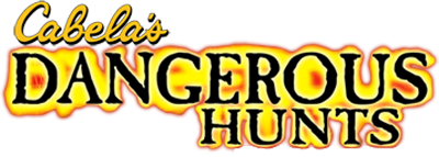 Cabela's Dangerous Hunts - Clear Logo Image