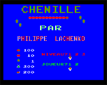 La Chenille - Screenshot - Game Title Image