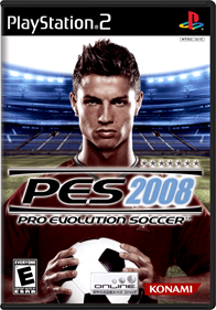 PES 2008: Pro Evolution Soccer - Box - Front - Reconstructed Image