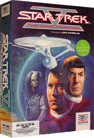 Star Trek V: The Final Frontier - Box - 3D Image