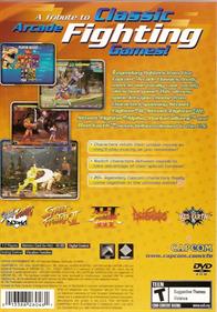 Capcom Fighting Evolution - Box - Back Image