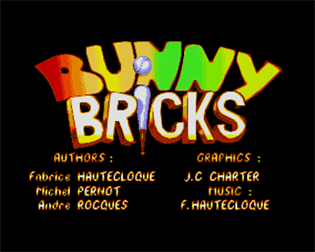Bunny Bricks - Screenshot - Game Title Image