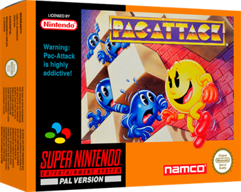 Pac-Attack - Box - 3D Image