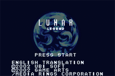 Lunar Legend - Screenshot - Game Title Image