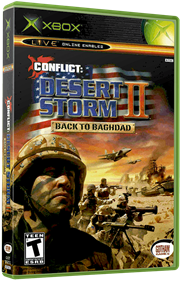 Conflict: Desert Storm II: Back to Baghdad - Box - 3D Image