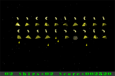 Cheesy Invaders - Screenshot - Gameplay Image