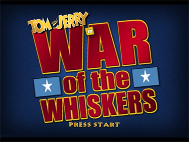Tom and Jerry in War of the Whiskers - Screenshot - Game Title Image