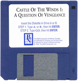 Castle of the Winds: A Question of Vengeance - Disc Image