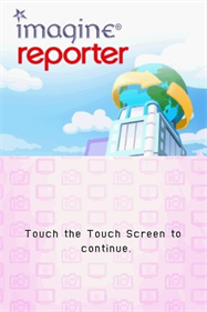 Imagine: Reporter - Screenshot - Game Title Image