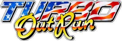 Turbo Out Run - Clear Logo Image