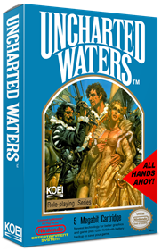 Uncharted Waters - Box - 3D Image