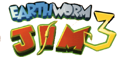 Earthworm Jim 3 - Clear Logo Image